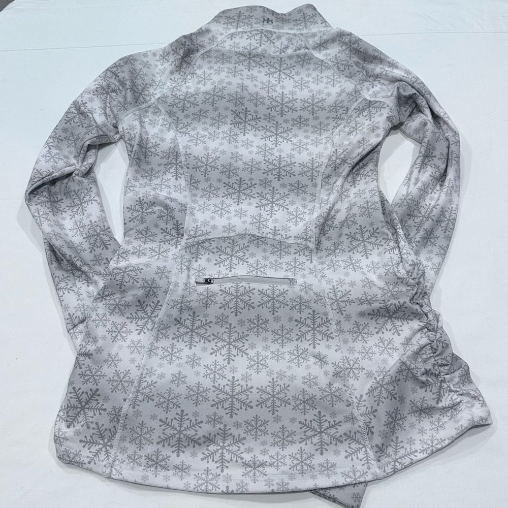 Kyodan Grey Printed Quarter-Zip Performance Top - Picture 4 of 7